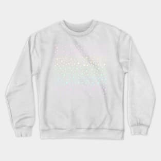 Pastel Rainbow Polka Dots Crewneck Sweatshirt